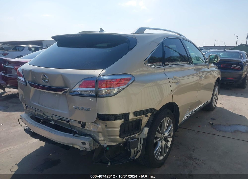 2013 LEXUS RX 350 VIN: 2T2ZK1BA8DC103865
