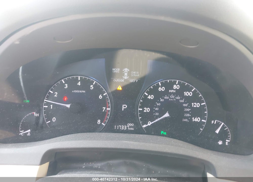 2013 LEXUS RX 350 VIN: 2T2ZK1BA8DC103865
