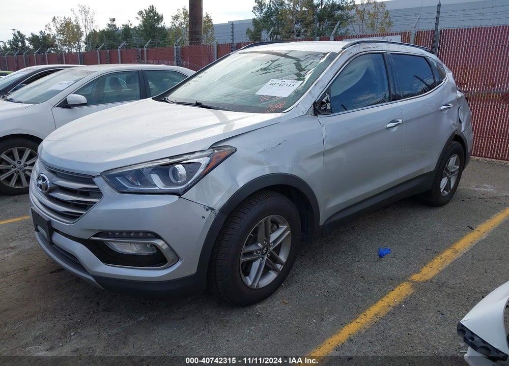 2017 HYUNDAI SANTA FE SPORT 2.4L VIN: 5XYZU3LB6HG390408