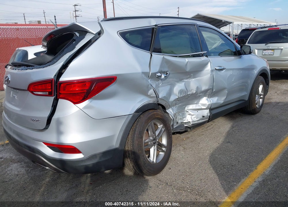 2017 HYUNDAI SANTA FE SPORT 2.4L VIN: 5XYZU3LB6HG390408