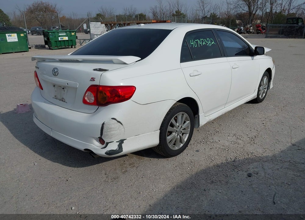 2010 TOYOTA COROLLA S VIN: 1NXBU4EEXAZ230093