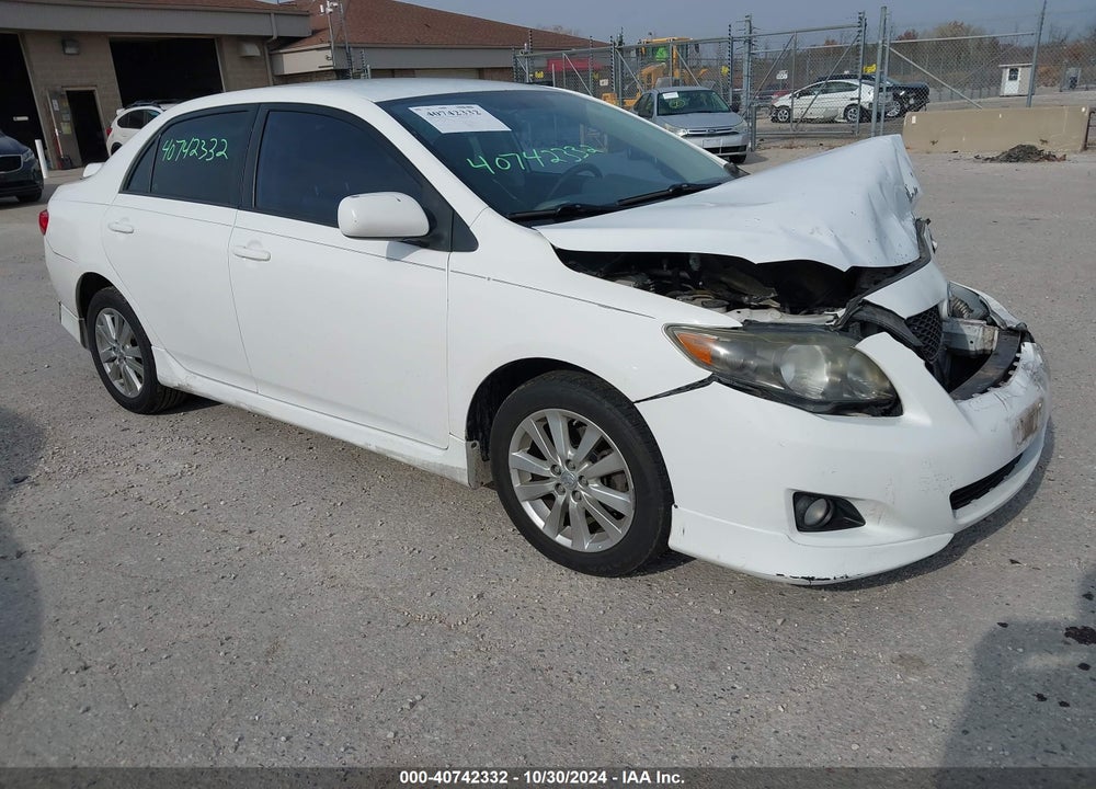 2010 TOYOTA COROLLA S VIN: 1NXBU4EEXAZ230093