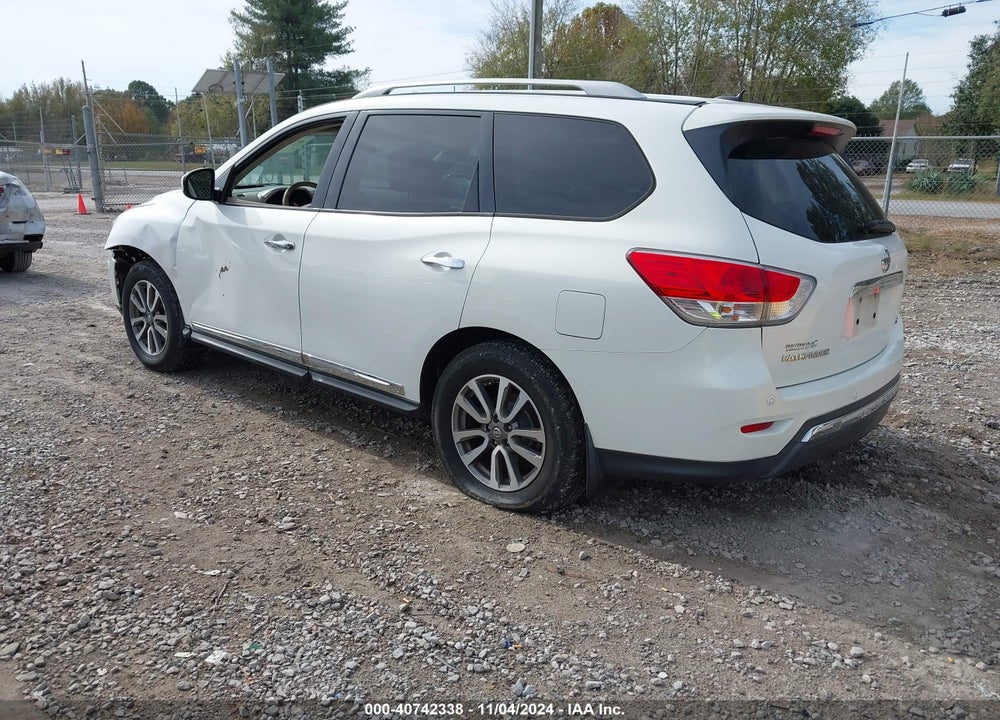 2013 NISSAN PATHFINDER SL VIN: 5N1AR2MN4DC668198