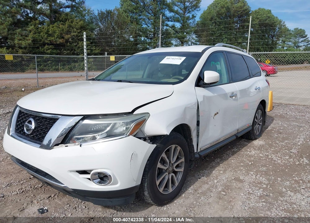 2013 NISSAN PATHFINDER SL VIN: 5N1AR2MN4DC668198