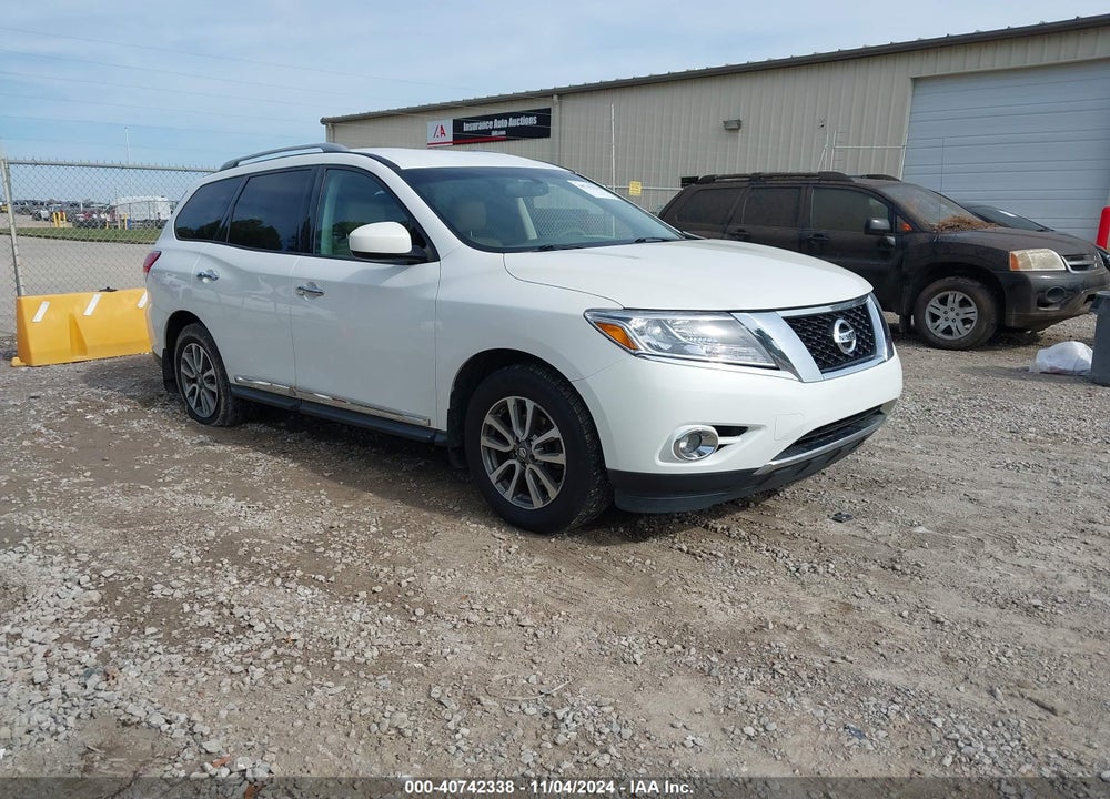 2013 NISSAN PATHFINDER SL VIN: 5N1AR2MN4DC668198