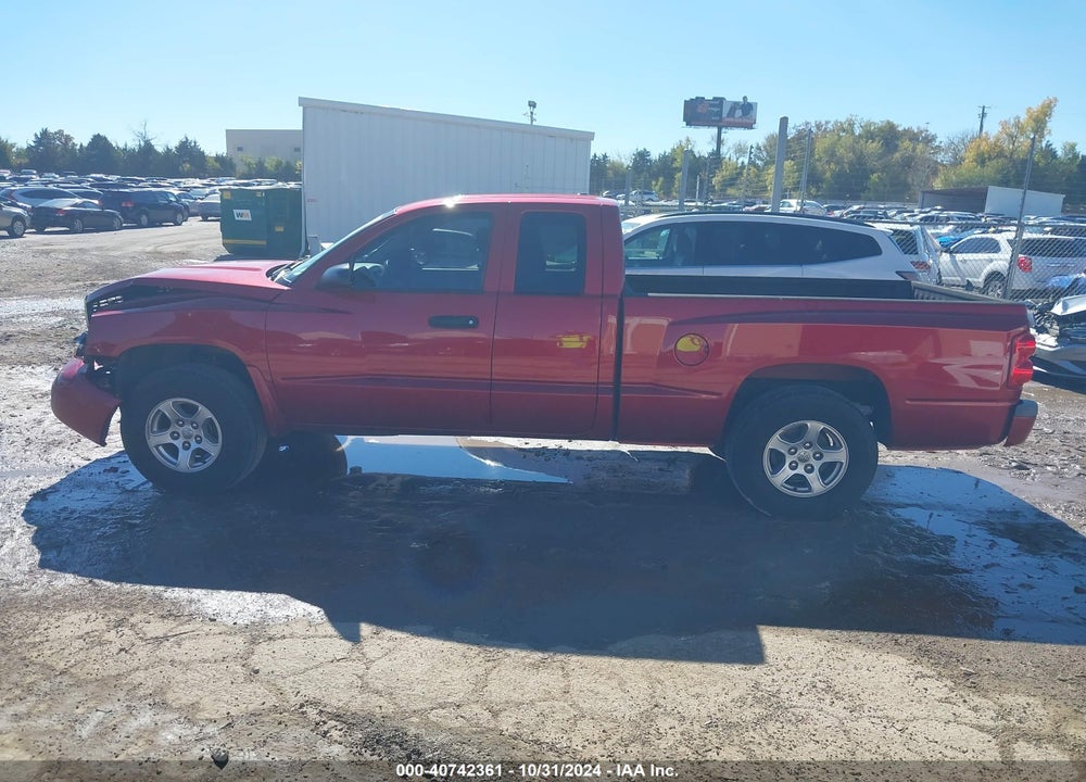 2007 DODGE DAKOTA SLT VIN: 1D7HE42P07S259128