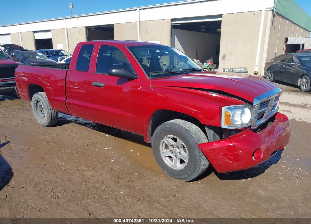 2007 DODGE DAKOTA SLT VIN: 1D7HE42P07S259128