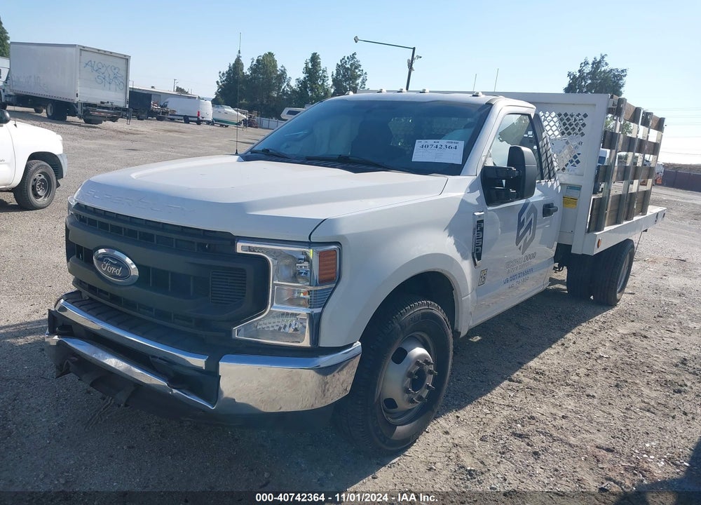 2021 FORD F-350 CHASSIS XL VIN: 1FDRF3G60MEC14749