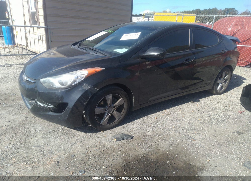 2012 HYUNDAI ELANTRA GLS (ULSAN PLANT) VIN: KMHDH4AE7CU323238