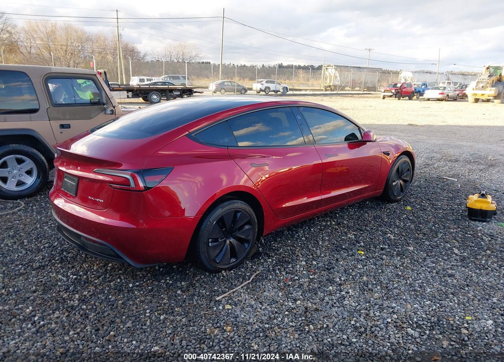 2024 TESLA MODEL 3 LONG RANGE DUAL MOTOR ALL-WHEEL DRIVE VIN: 5YJ3E1EB7RF812411