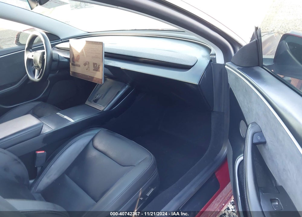 2024 TESLA MODEL 3 LONG RANGE DUAL MOTOR ALL-WHEEL DRIVE VIN: 5YJ3E1EB7RF812411