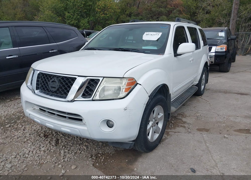 2012 NISSAN PATHFINDER SV VIN: 5N1AR1NB1CC601278