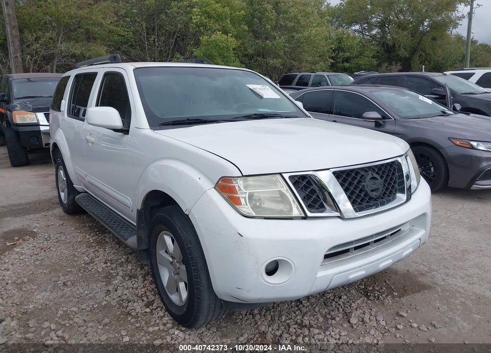 2012 NISSAN PATHFINDER SV VIN: 5N1AR1NB1CC601278