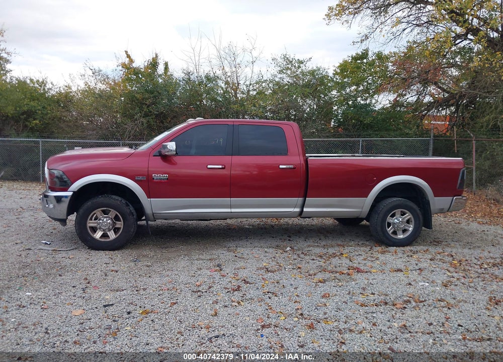 2012 DODGE RAM 2500 LARAMIE VIN: 3C6TD5KTXCG235406