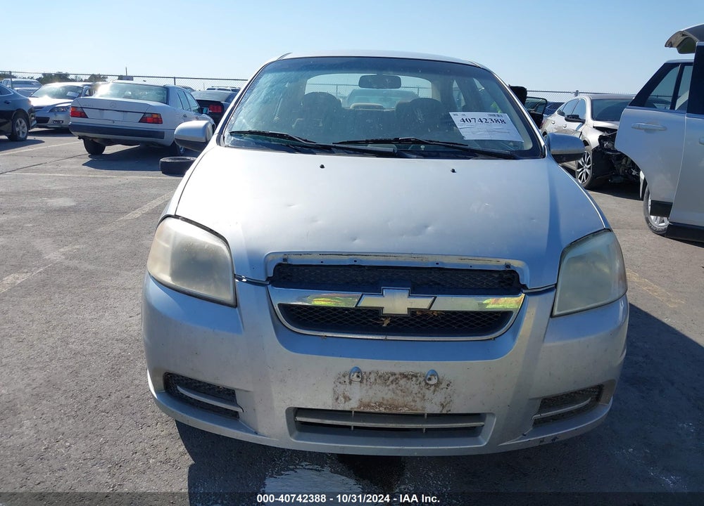 2008 CHEVROLET AVEO LS VIN: KL1TD56648B020348