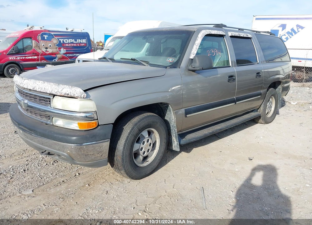 2001 CHEVROLET SUBURBAN 1500 LS VIN: 3GNFK16T71G194588