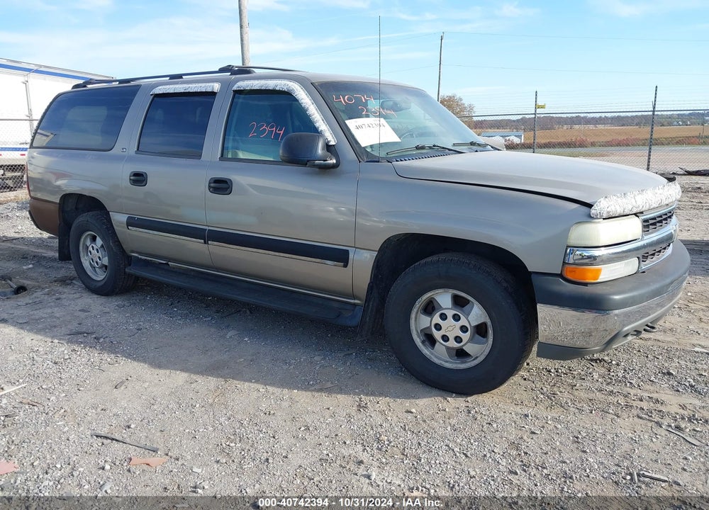 2001 CHEVROLET SUBURBAN 1500 LS VIN: 3GNFK16T71G194588
