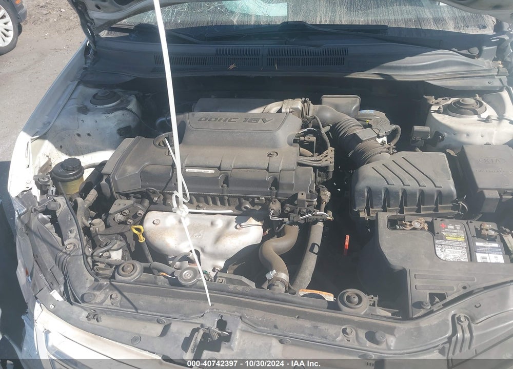 2007 KIA SPECTRA EX VIN: KNAFE122975376030