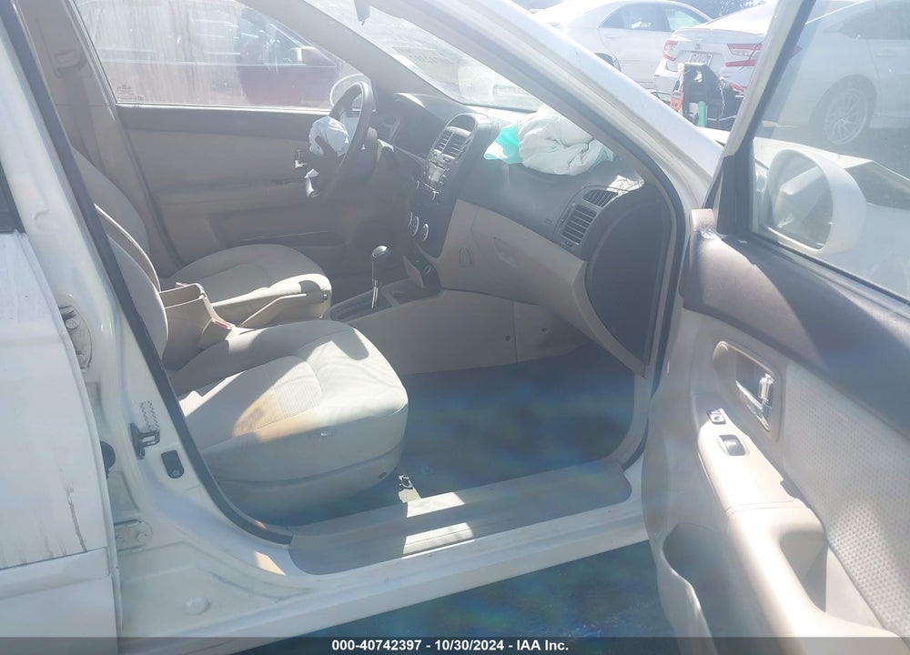 2007 KIA SPECTRA EX VIN: KNAFE122975376030