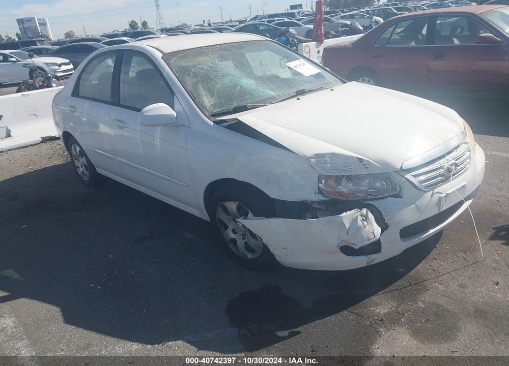 2007 KIA SPECTRA EX VIN: KNAFE122975376030