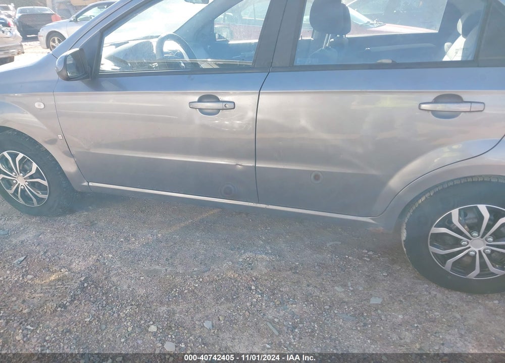 2007 CHEVROLET AVEO LS VIN: KL1TD56627B073208