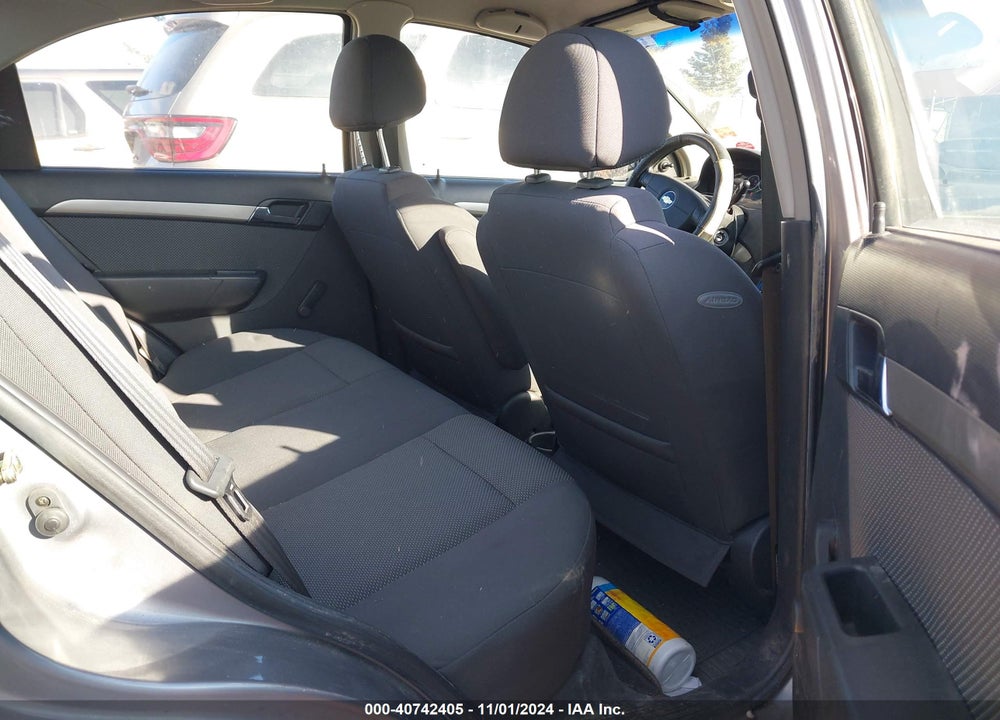 2007 CHEVROLET AVEO LS VIN: KL1TD56627B073208