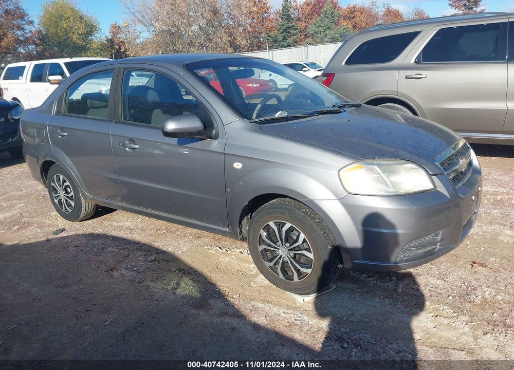 2007 CHEVROLET AVEO LS VIN: KL1TD56627B073208