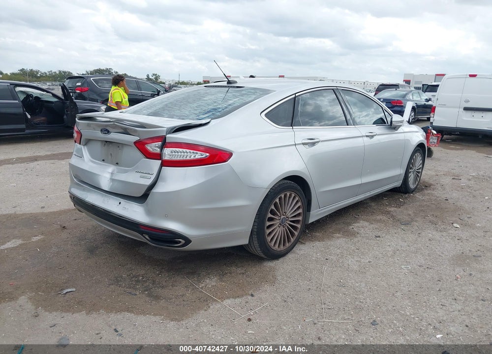 2014 FORD FUSION TITANIUM VIN: 3FA6P0K97ER355035