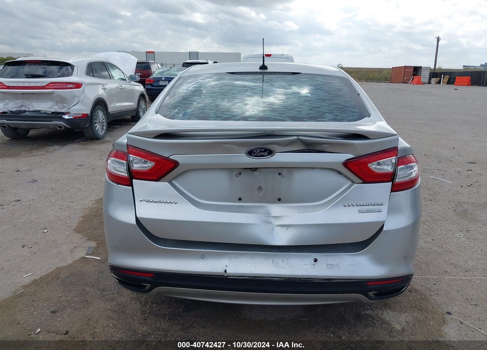 2014 FORD FUSION TITANIUM VIN: 3FA6P0K97ER355035