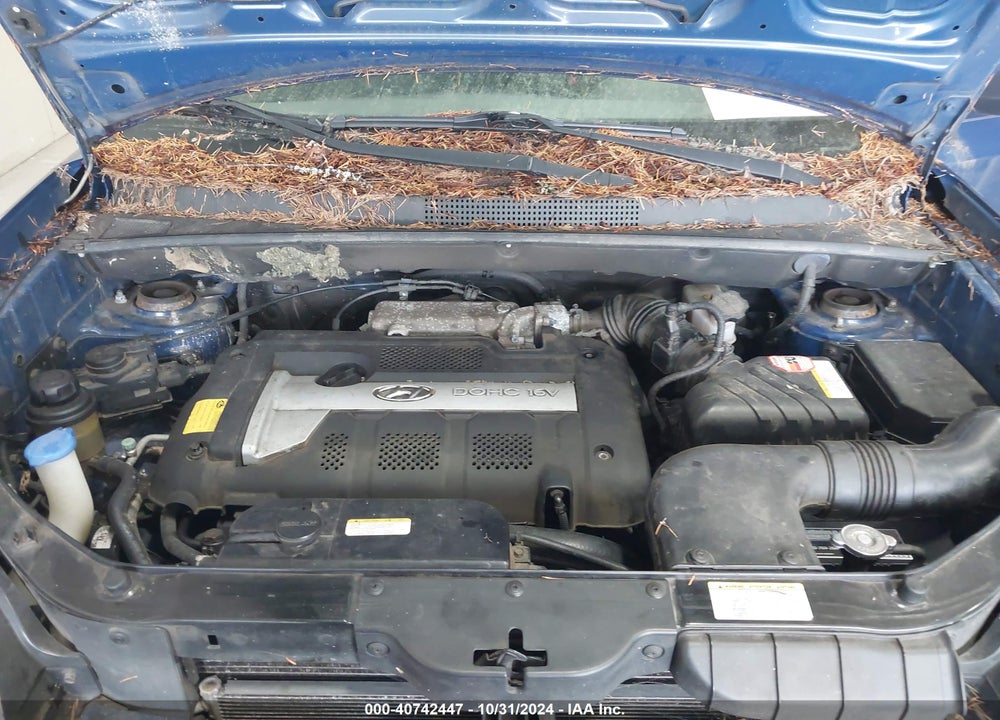2006 HYUNDAI TUCSON GL VIN: KM8JM72B16U302877
