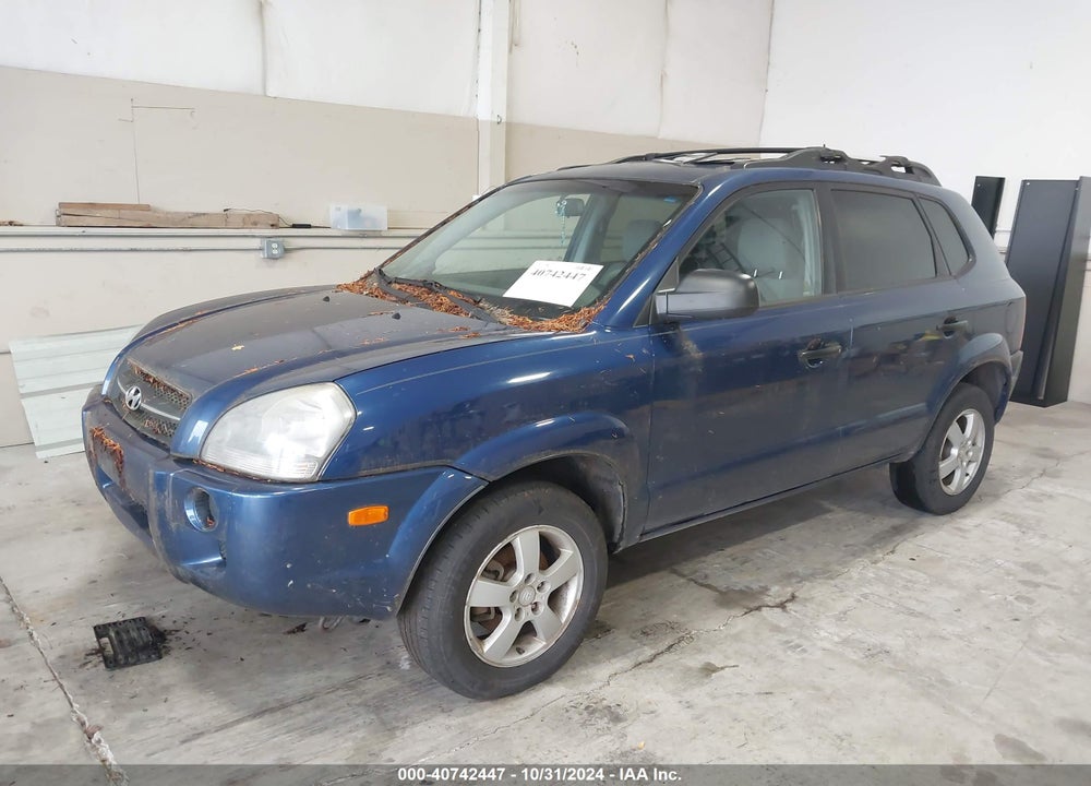 2006 HYUNDAI TUCSON GL VIN: KM8JM72B16U302877