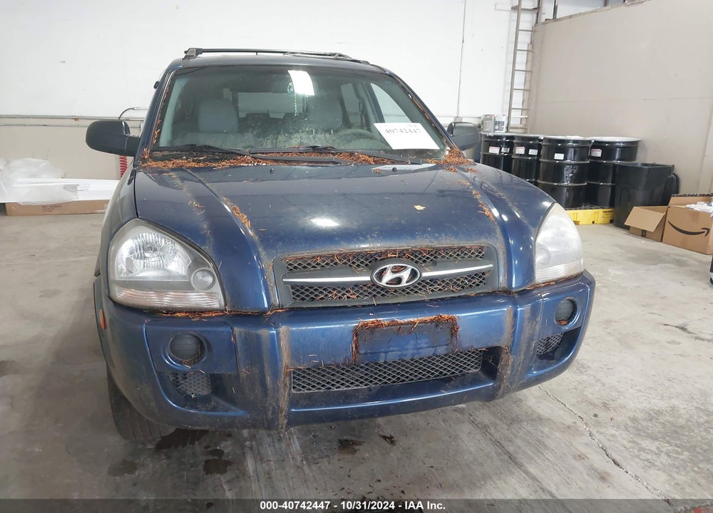 2006 HYUNDAI TUCSON GL VIN: KM8JM72B16U302877