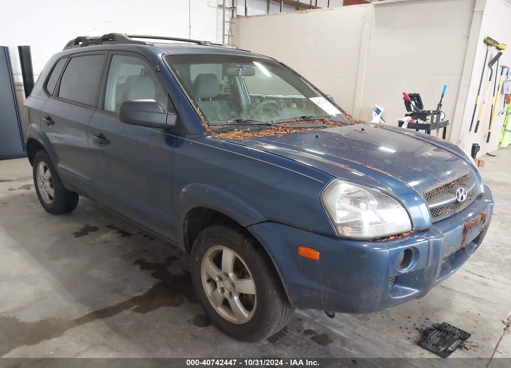 2006 HYUNDAI TUCSON GL VIN: KM8JM72B16U302877