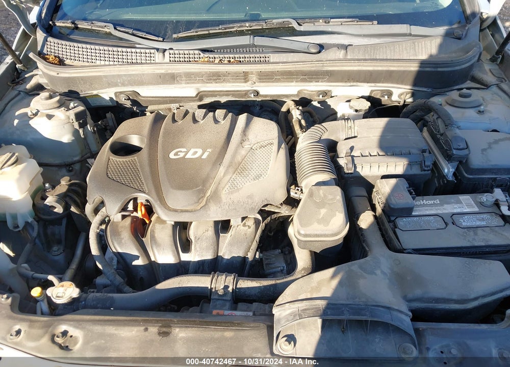 2013 HYUNDAI SONATA VIN: 5NPEB4AC8DH704102
