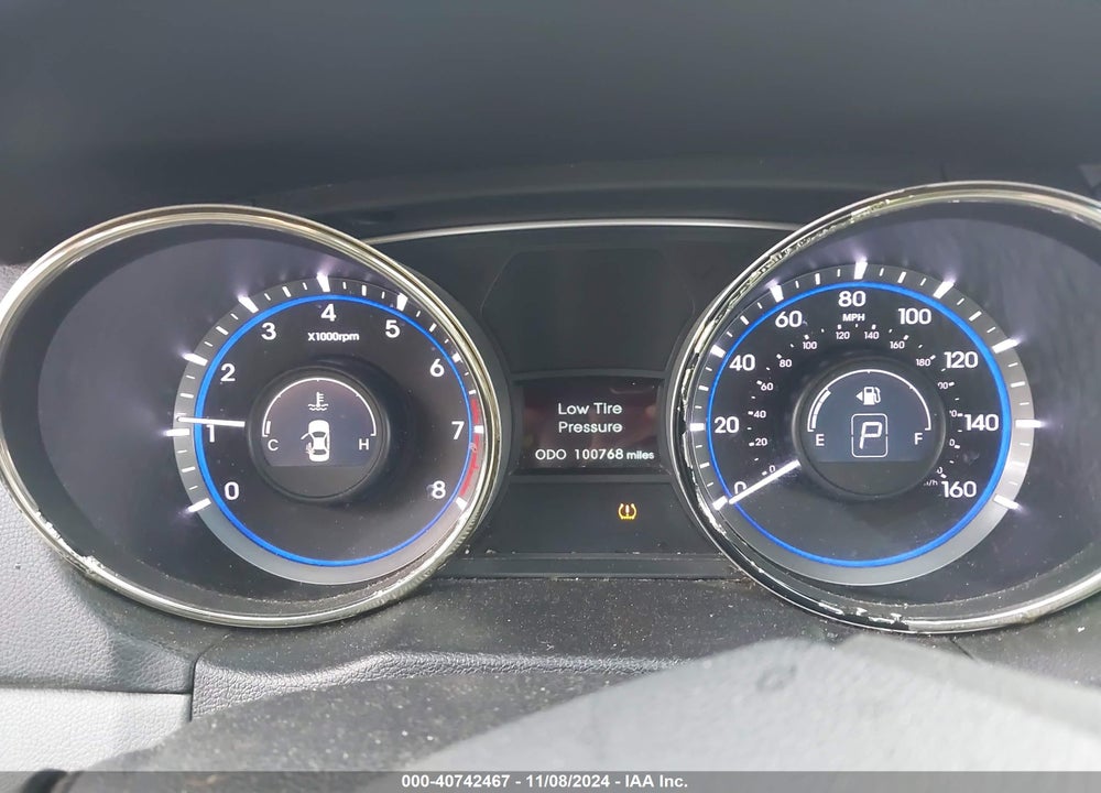2013 HYUNDAI SONATA VIN: 5NPEB4AC8DH704102