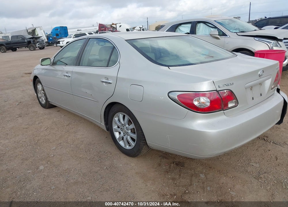 2003 LEXUS ES 300 VIN: JTHBF30G536009833
