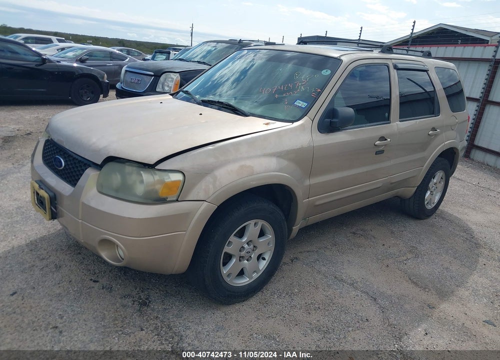 2007 FORD ESCAPE LIMITED VIN: 1FMCU041X7KA86089
