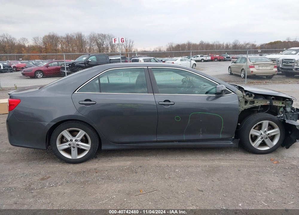 2012 TOYOTA CAMRY SE VIN: 4T1BF1FK8CU503628