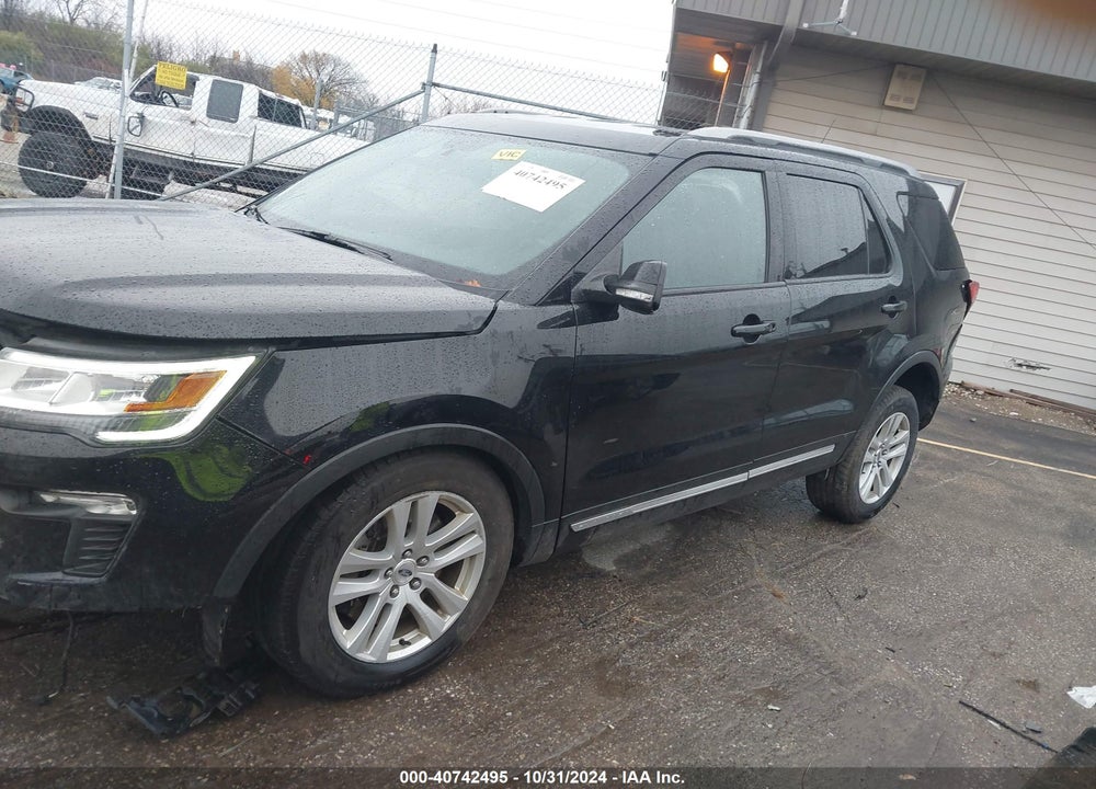 2018 FORD EXPLORER XLT VIN: 1FM5K8D8XJGC65527