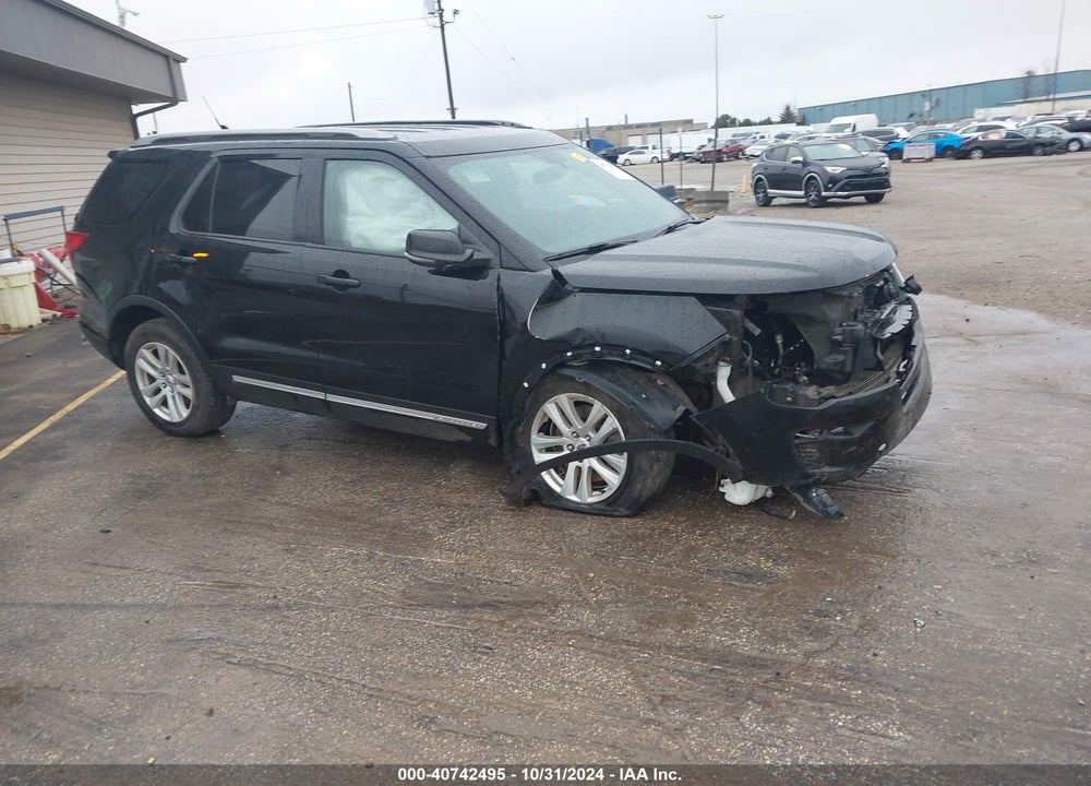 2018 FORD EXPLORER XLT VIN: 1FM5K8D8XJGC65527