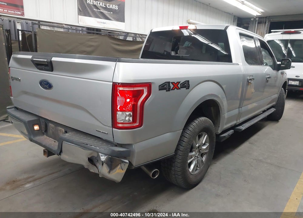 2015 FORD F-150 XLT VIN: 1FTFW1EF8FKD31711