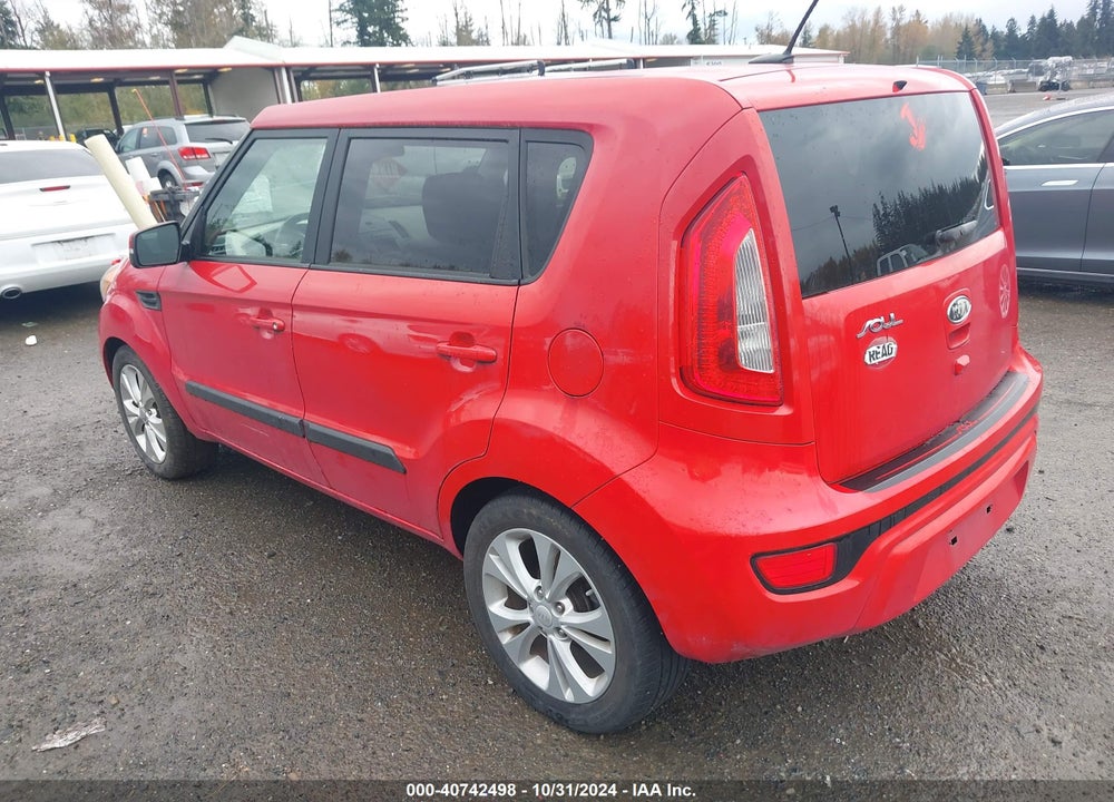 2012 KIA SOUL VIN: KNDJT2A65C7397842