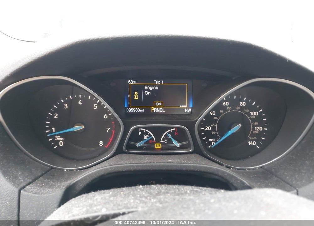 2017 FORD FOCUS SE VIN: 1FADP3F22HL267549