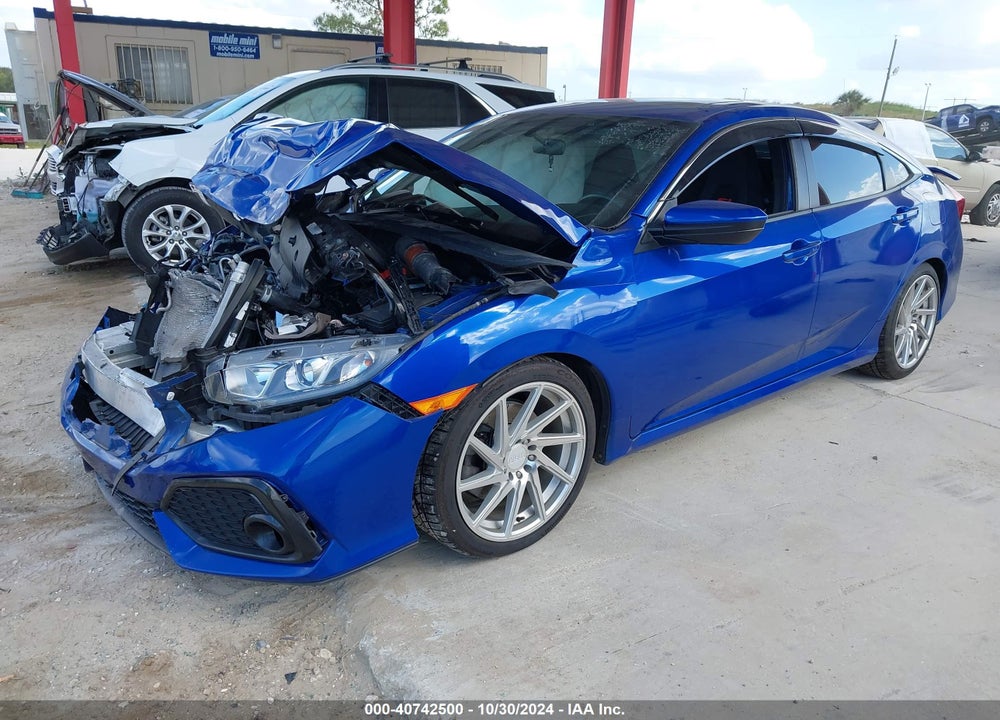 2019 HONDA CIVIC SI VIN: 2HGFC1E57KH704756
