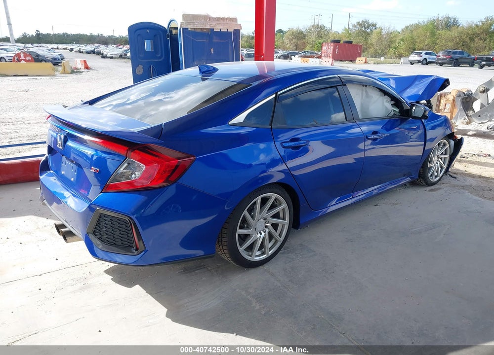 2019 HONDA CIVIC SI VIN: 2HGFC1E57KH704756