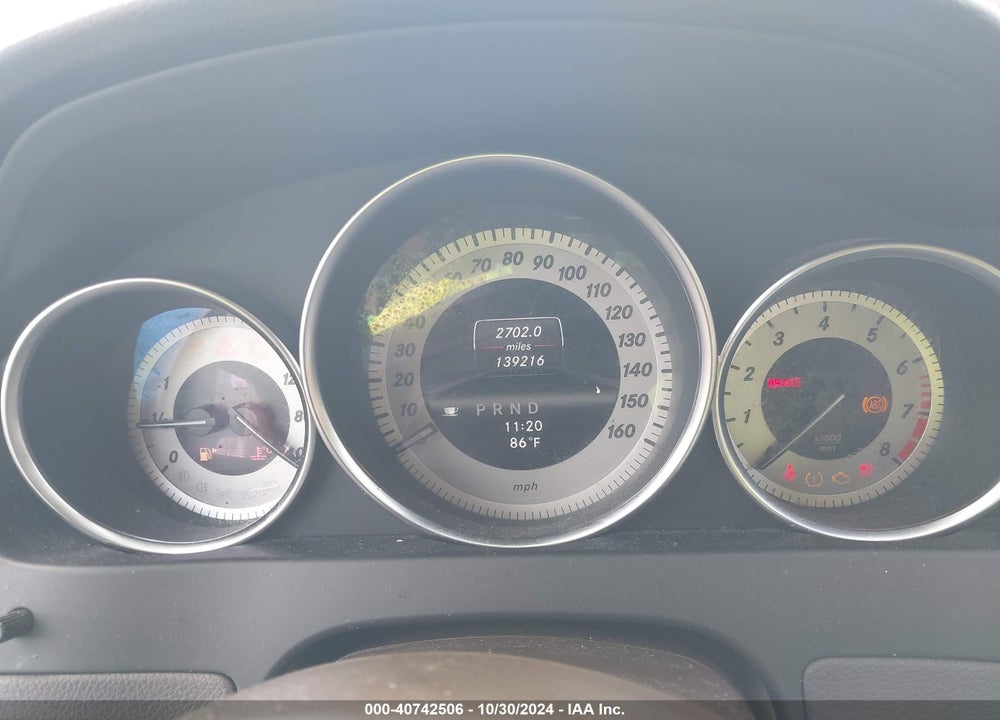 2013 MERCEDES-BENZ C 250 LUXURY/SPORT VIN: WDDGF4HBXDR275487