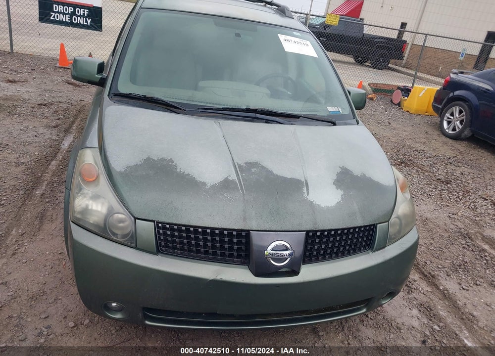 2004 NISSAN QUEST 3.5 SE VIN: 5N1BV28U14N308165