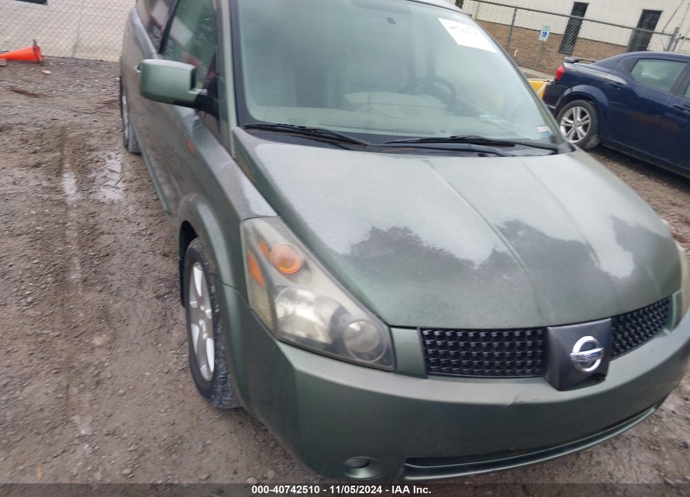 2004 NISSAN QUEST 3.5 SE VIN: 5N1BV28U14N308165