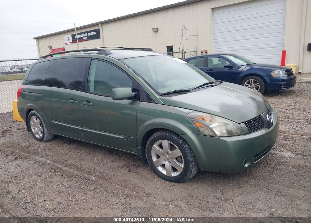 2004 NISSAN QUEST 3.5 SE VIN: 5N1BV28U14N308165