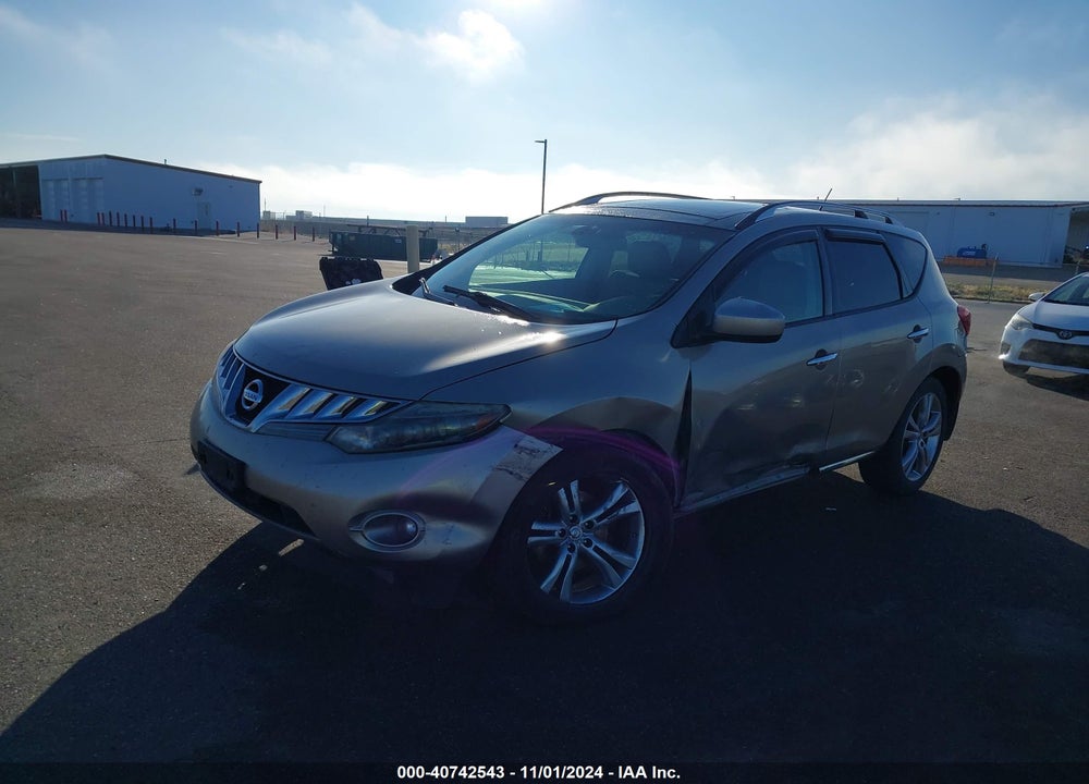2010 NISSAN MURANO LE VIN: JN8AZ1MW9AW136029